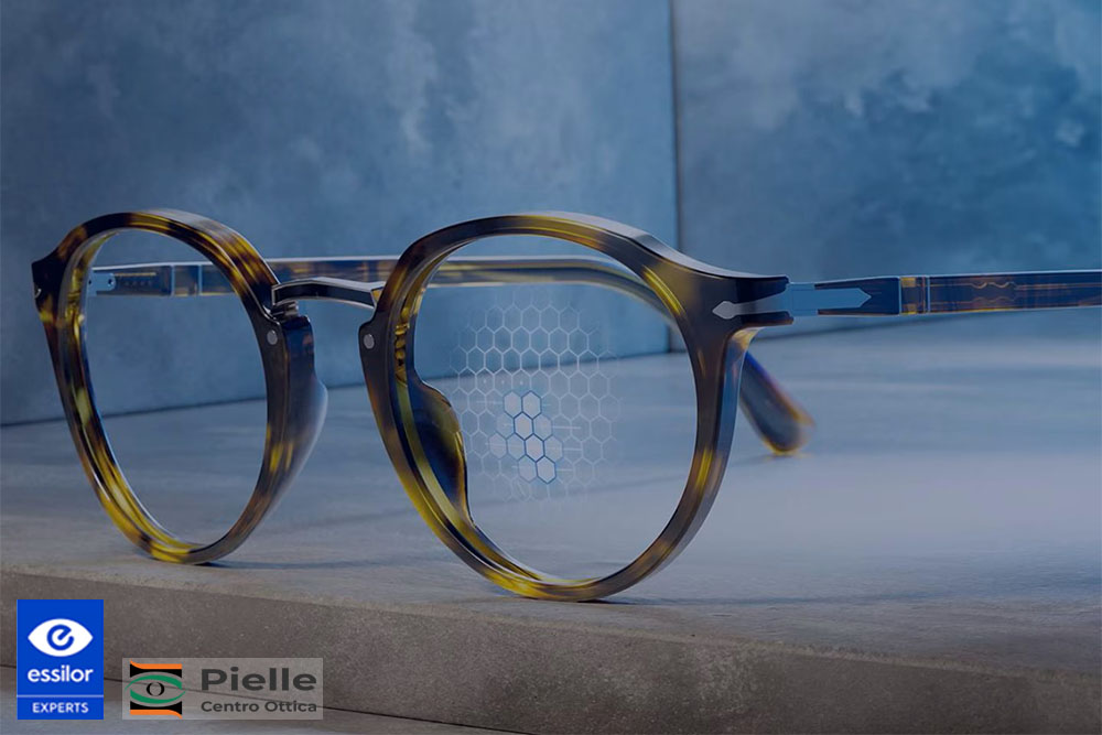 Occhiali da vista con lenti progressive Varilux Essilor contro le vertigini e disallineamento visivo da Ottica Pielle
